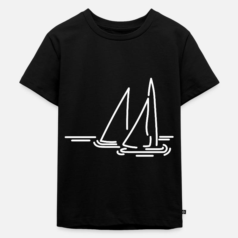 Sailing | Gift sailor | Gift sailing funny - Kids Premium Organic T-Shirt - black