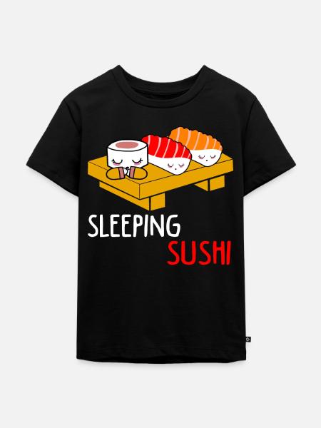 Sushi - Kinder Premium Bio T-Shirt - Schwarz