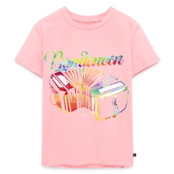 Bandoneon wind instrument gift - Kids Premium Organic T-Shirt - rose - Front - AI Model Kid Female (0cm)