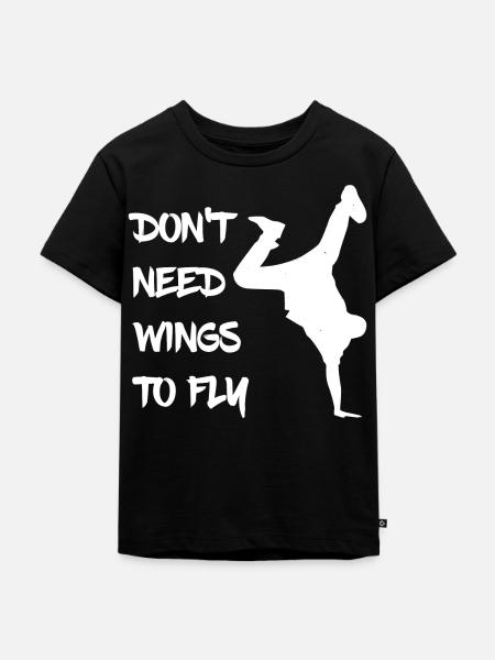 BBoy Breakdance - Kinder Premium Bio T-Shirt - Schwarz