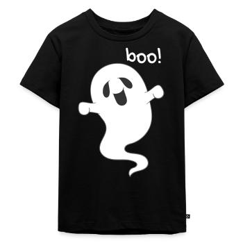 Geist - Kinder Premium Bio T-Shirt - Schwarz - Vorne - Mikhail (115cm)