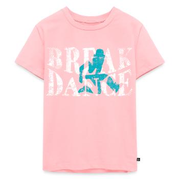 break dancing - Kids Premium Organic T-Shirt - rose - Front - AI Model Kid Female (0cm)