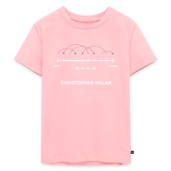 The Nolan movie - Kids Premium Organic T-Shirt - rose - Front - AI Model Kid Female (0cm)