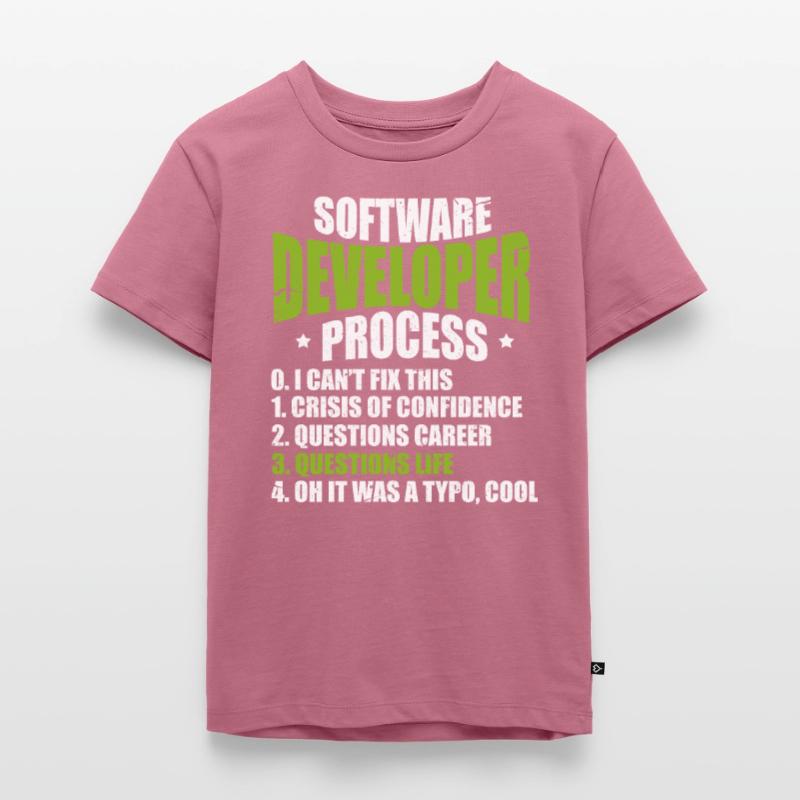 Software developer programmer software Kids Premium Organic T-Shirt