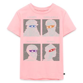Art History Ninja Italian Renaissance - Kids Premium Organic T-Shirt - rose - Front - AI Model Kid Female (0cm)