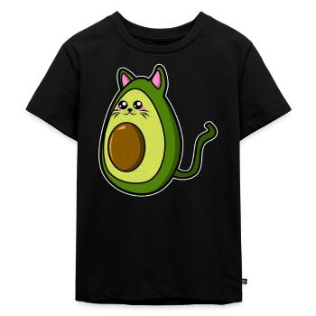Avocat Chat Avocat - T-shirt Premium bio Enfant - noir - Devant - Mikhail (115cm)