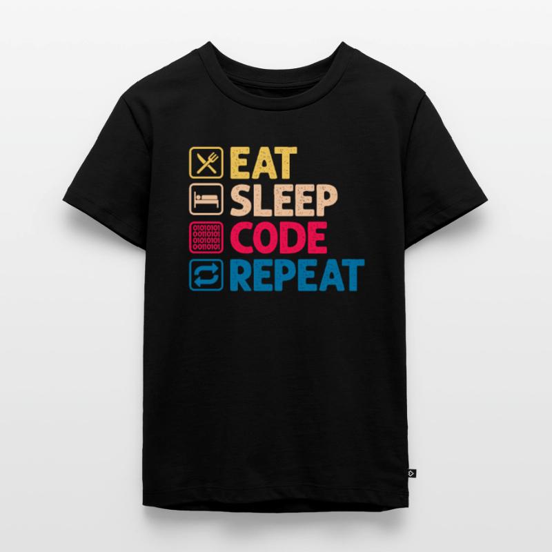 Programmeur code cadeau codeur informatique T-shirt Premium bio Enfant