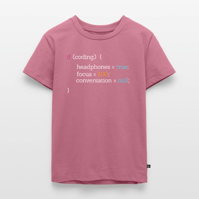 Codeur programmeur code nerd cadeau informatique T-shirt Premium bio Enfant