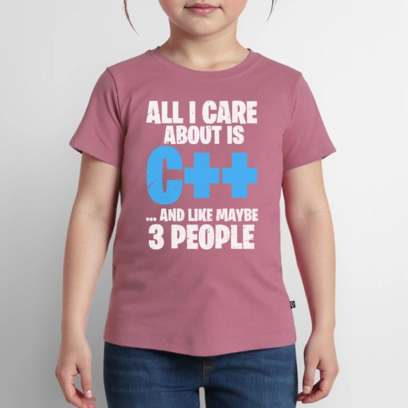 Programmierer C++ Code Coder Programmieren Kinder Premium Bio T-Shirt