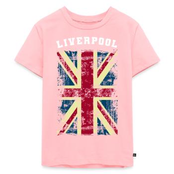 Liverpool - Kinder Premium Bio T-Shirt - Rosa - Vorne - AI Model Kid Female (0cm)