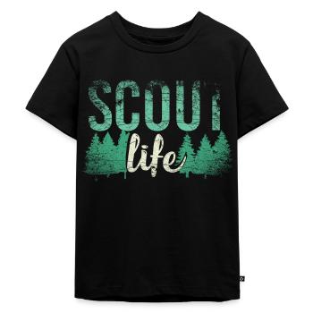 Scouting Scout Life - T-shirt Premium bio Enfant - noir - Devant - Mikhail (115cm)