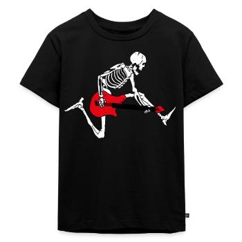 Squelette de guitare - T-shirt Premium bio Enfant - noir - Devant - Mikhail (115cm)