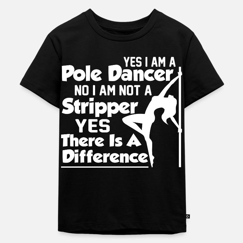 Pole Dance Je suis un pole dancer - T-shirt Premium bio Enfant - noir