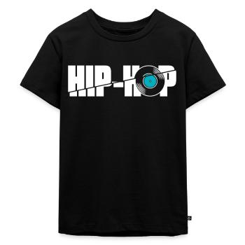 Hip hop - T-shirt Premium bio Enfant - noir - Devant - Mikhail (115cm)