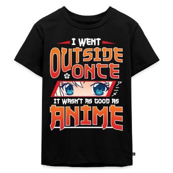 Anime - Kids Premium Organic T-Shirt - black - Front - Mikhail (115cm)