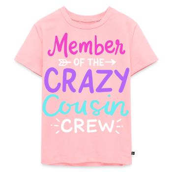 Cousin - Kinder Premium Bio T-Shirt - Rosa - Vorne - AI Model Kid Female (0cm)