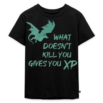 Gaming dungeon role-playing game - Kids Premium Organic T-Shirt - black - Front - Mikhail (115cm)