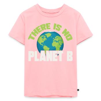 Climate change Climate protection - Kids Premium Organic T-Shirt - rose - Front - AI Model Kid Female (0cm)