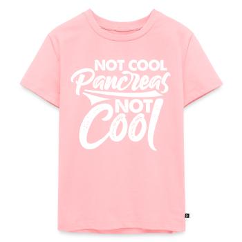 diabetes - Kids Premium Organic T-Shirt - rose - Front - AI Model Kid Female (0cm)
