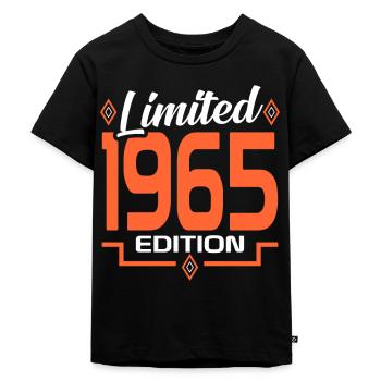 55. Geburtstag - Kinder Premium Bio T-Shirt - Schwarz - Vorne - Mikhail (115cm)