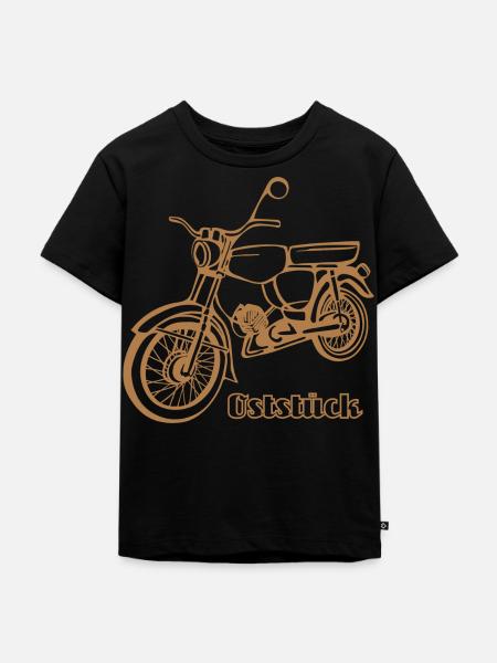 Simson Oststück - Kinder Premium Bio T-Shirt - Schwarz
