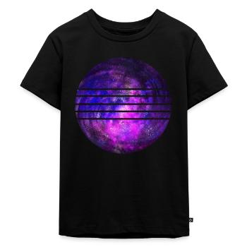 Galaxie - T-shirt Premium bio Enfant - noir - Devant - Mikhail (115cm)