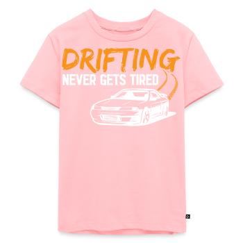Drifting Sport Drift fans Racing Gaming - T-shirt Premium bio Enfant - rose - Devant - AI Model Kid Female (0cm)