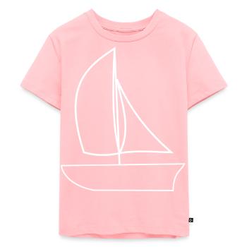 sailing - Kids Premium Organic T-Shirt - rose - Front - AI Model Kid Female (0cm)