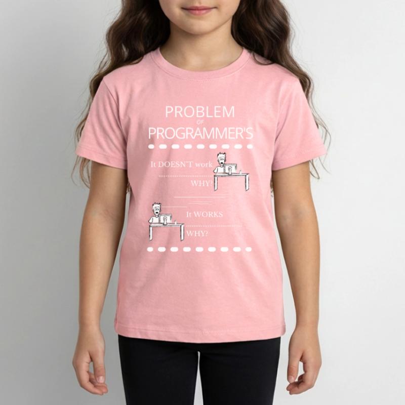 Lustiges Programmierer Problem Kinder Premium Bio T-Shirt