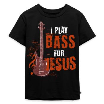 Guitare basse - T-shirt Premium bio Enfant - noir - Devant - Mikhail (115cm)