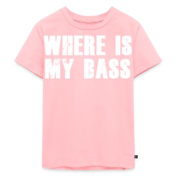 basse - T-shirt Premium bio Enfant - rose - Devant - AI Model Kid Female (0cm)