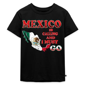 Mexico - Kids Premium Organic T-Shirt - black - Front - Mikhail (115cm)