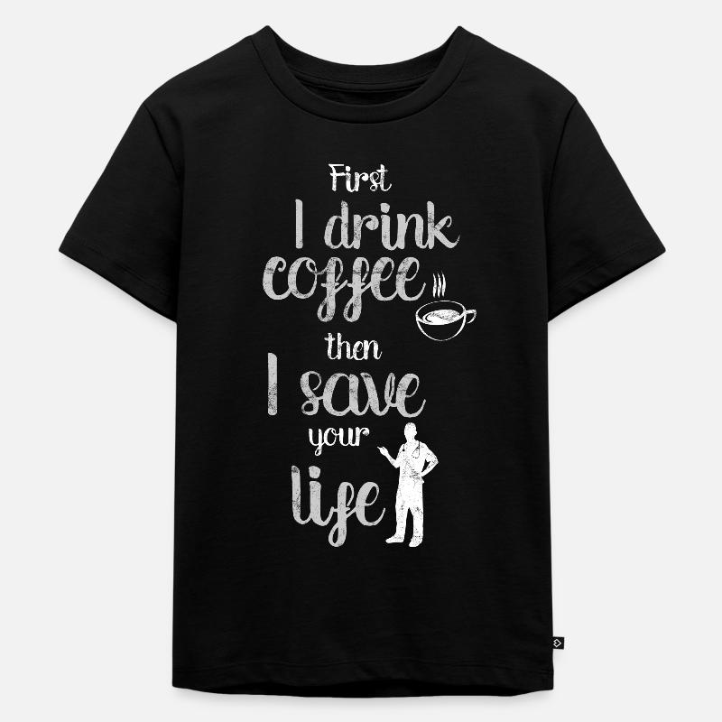Médecins - T-shirt Premium bio Enfant - noir