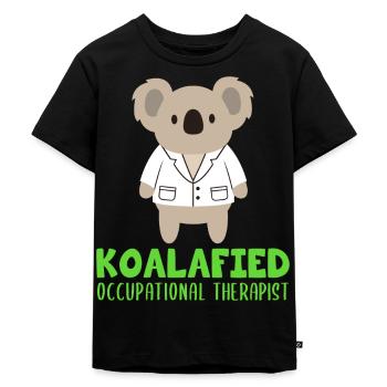 OCCUPATIONAL THERAPIST - Kids Premium Organic T-Shirt - black - Front - Mikhail (115cm)