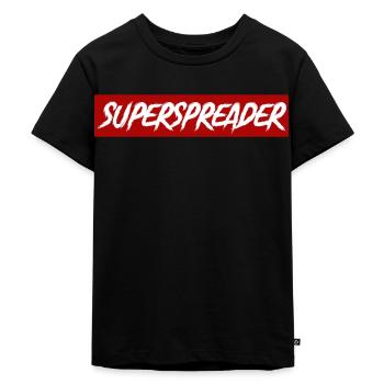 Superspreader grippe Grippe Cadeau - T-shirt Premium bio Enfant - noir - Devant - Mikhail (115cm)