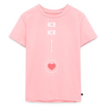 Cadeaux de grossesse - T-shirt Premium bio Enfant - rose - Devant - AI Model Kid Female (0cm)