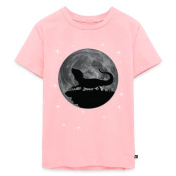 Bearded Dragons Funny Bearded Dragon Owner - Kids Premium Organic T-Shirt - rose - Front - AI Model Kid Female (0cm)