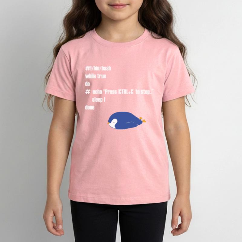 Lustiges Linux Programmierer Informatiker Geschenk Kinder Premium Bio T-Shirt