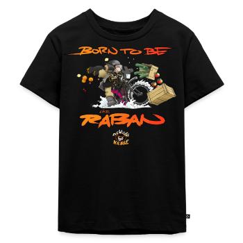 Die Wilden Kerle Rabanauf Fahrrad - Kinder Premium Bio T-Shirt - Schwarz - Vorne - Mikhail (115cm)