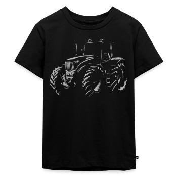 Traktor - Kinder Premium Bio T-Shirt - Schwarz - Vorne - Mikhail (115cm)