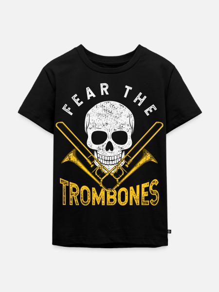 Posaune Orchester - Kinder Premium Bio T-Shirt - Schwarz
