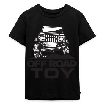 Rock Crawler Off Road Toy RC 4x4 Big Tires Motorsp - Kids Premium Organic T-Shirt - black - Front - Mikhail (115cm)