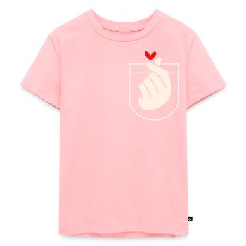 K-Pop Kdrama - Kinder Premium Bio T-Shirt - Rosa - Vorne - AI Model Kid Female (0cm)