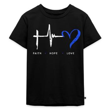 EMT Rettungssanitäter Sanitäter - Kinder Premium Bio T-Shirt - Schwarz - Vorne - Mikhail (115cm)