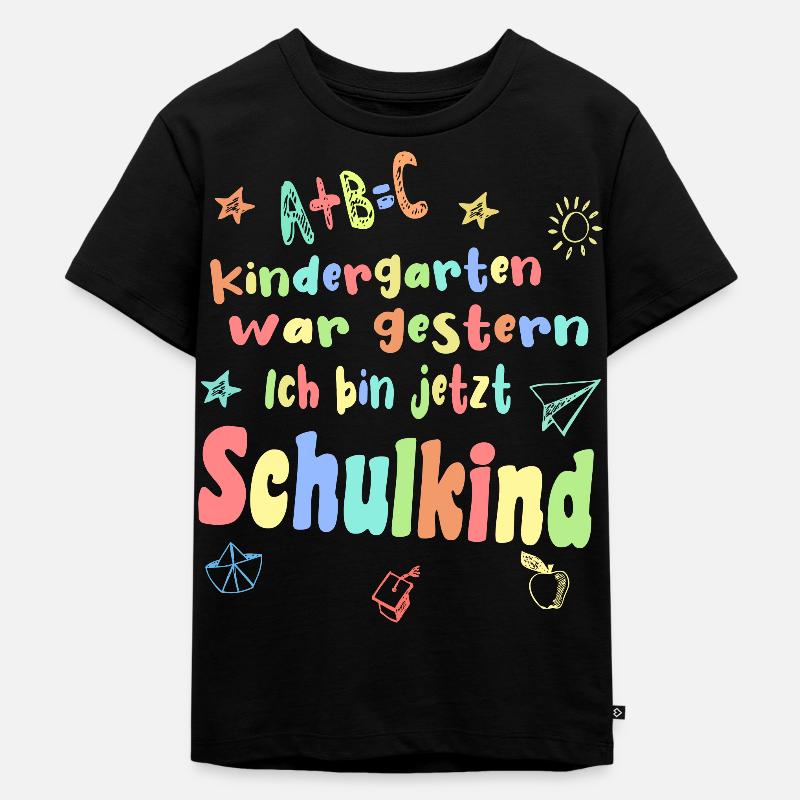 Scolarisation scolaire 1ere année - T-shirt Premium bio Enfant - noir