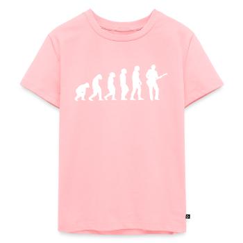 Bassist Evolution E-Bass Bass bass cadeau - T-shirt Premium bio Enfant - rose - Devant - AI Model Kid Female (0cm)