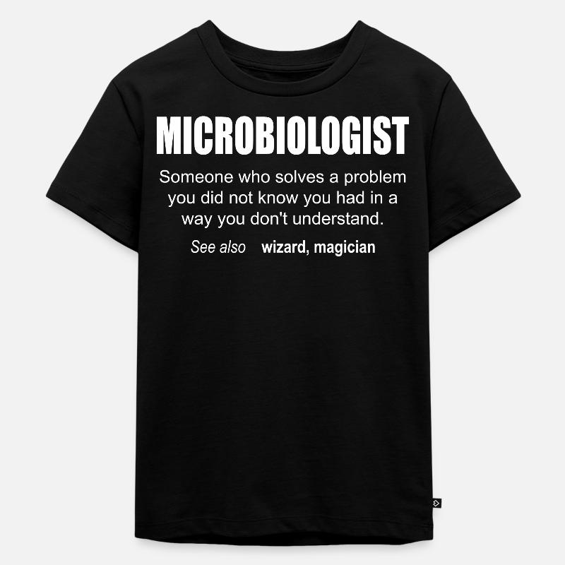 Microbiologist Description - T-shirt Premium bio Enfant - noir