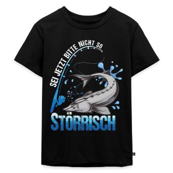 Ne soyez pas si perturbateur esturgeon pêche - T-shirt Premium bio Enfant - noir - Devant - Mikhail (115cm)