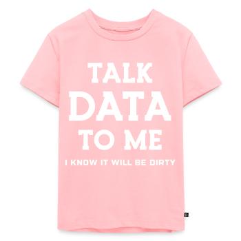 Data Science Statistics Data Scientist - T-shirt Premium bio Enfant - rose - Devant - AI Model Kid Female (0cm)