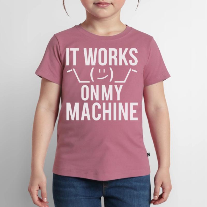 Programmer Developer It Work On My Machine Kids Premium Organic T-Shirt